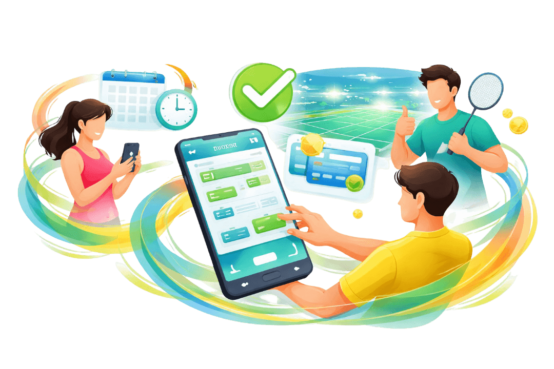 Đặt sân nhanh chóng